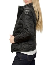 BLAUER CAMELIA Short padded down jacket with hood black - Women's down jackets - 3