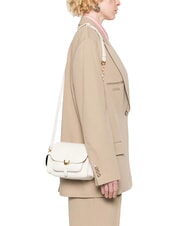 COCCINELLE CAMPUS  Mini shoulder bag, in leather white - Women&rsquo;s Bags - 5
