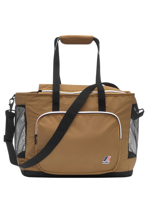 LE VRAI 4.0 MARLEY Shoulder bag, waterproof brown bistre - Duffle bags