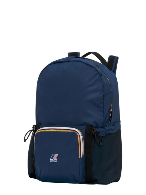 LE VRAI 4.0 MICHEL Foldable backpack blue insignia - Backpacks & School and Leisure