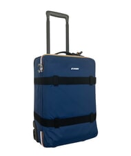 KWAY BLOSSAC  Waterproof Hand Luggage Trolley blue insignia-black - Hand luggage - 3