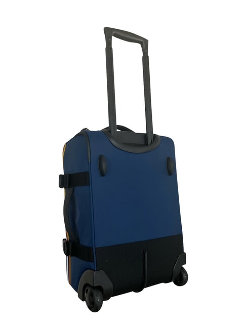 BLOSSAC  Waterproof Hand Luggage Trolley blue insignia-black - Hand luggage