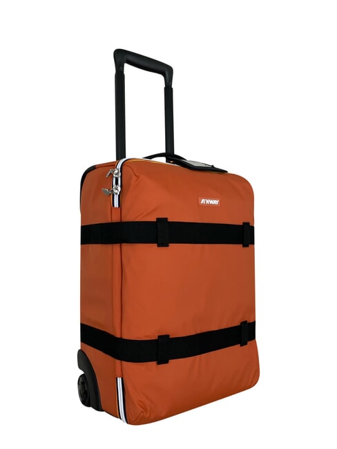 BLOSSAC  Waterproof Hand Luggage Trolley orange brownish-blac - Hand luggage