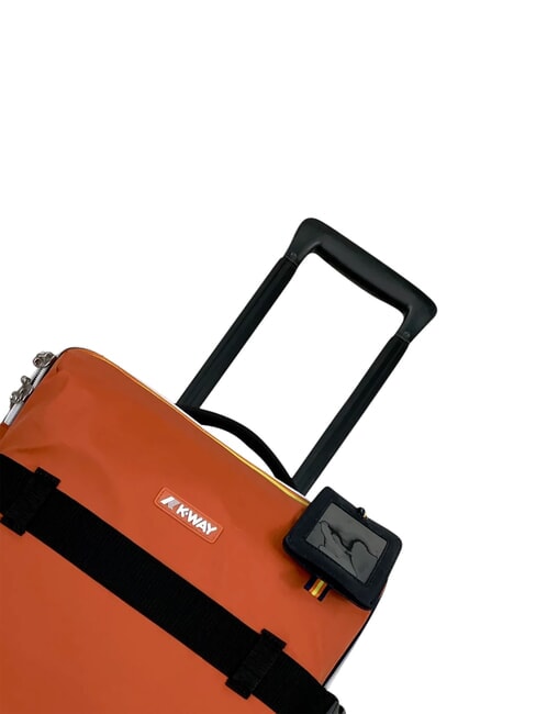 BLOSSAC  Waterproof Hand Luggage Trolley orange brownish-blac - Hand luggage