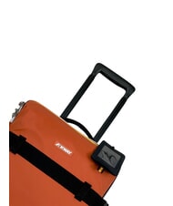KWAY BLOSSAC  Waterproof Hand Luggage Trolley orange brownish-blac - Hand luggage - 7