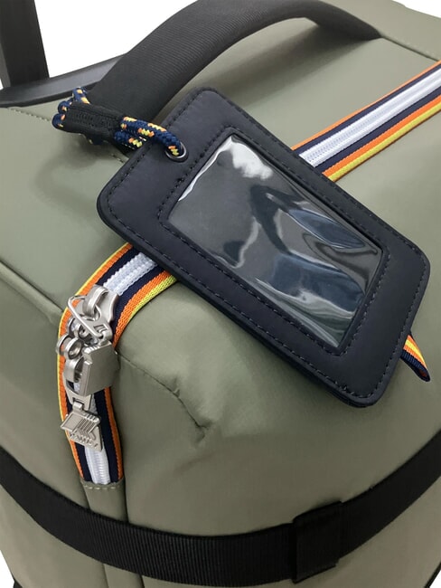 BLOSSAC  Waterproof Hand Luggage Trolley green lichen-black p - Hand luggage