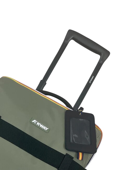 BLOSSAC  Waterproof Hand Luggage Trolley green lichen-black p - Hand luggage