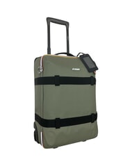 KWAY BLOSSAC  Waterproof Hand Luggage Trolley green lichen-black p - Hand luggage - 6