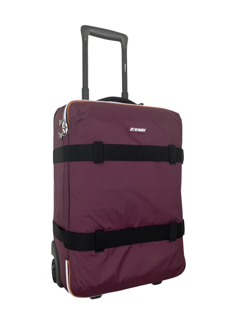 BLOSSAC  Waterproof Hand Luggage Trolley violet mauve wine-bl - Hand luggage