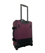 KWAY BLOSSAC  Waterproof Hand Luggage Trolley violet mauve wine-bl - Hand luggage - 4
