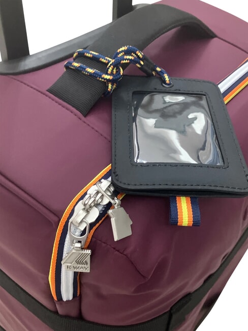 BLOSSAC  Waterproof Hand Luggage Trolley violet mauve wine-bl - Hand luggage