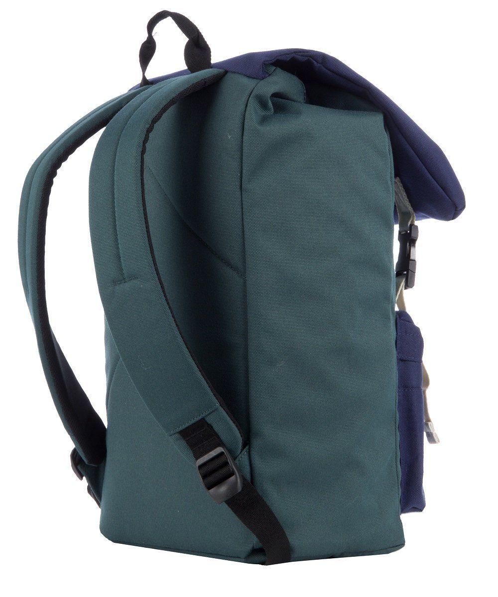 Invicta Backpack Shot Bicolor Line Pineneedle Deep Blue Shop Online