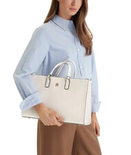 TOMMY HILFIGER TH DAILY Handbag, with removable shoulder strap - Women&rsquo;s Bags