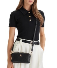 TOMMY HILFIGER TH DAILY Mini shoulder bag / crossbody bag black - Women&rsquo;s Bags - 2