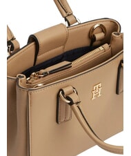 TOMMY HILFIGER TH DAILY Mini handbag with shoulder strap safari canvas - Women&rsquo;s Bags - 3