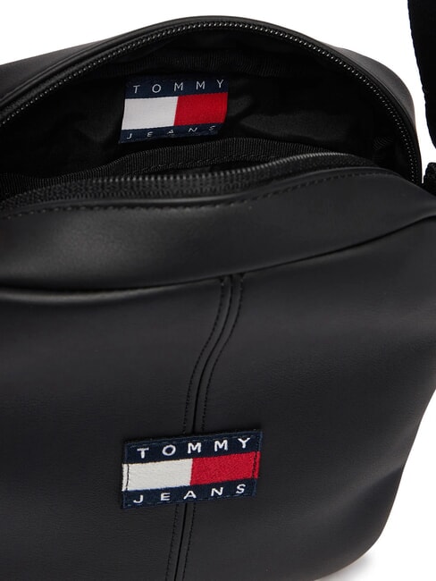 TJ ESS DAILY PU Shoulder bag black - Over-the-shoulder Bags for Men