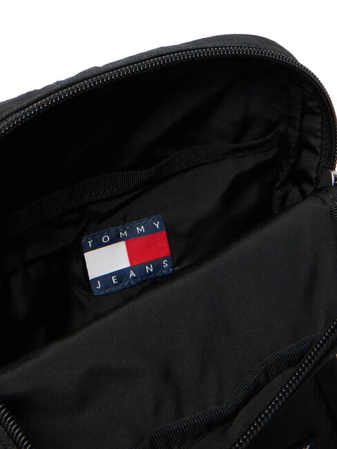 TJ ESS DAILY Recycled nylon bag black - Over-the-shoulder Bags for Men