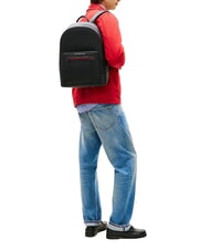 TOMMY HILFIGER TH FOUNDATION Backpack black - Backpacks & School and Leisure - 4