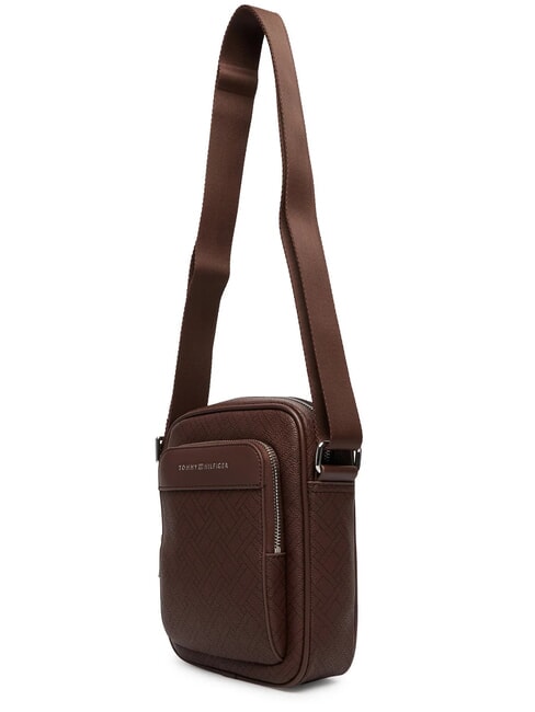 TH FLAG MONOGRAM Shoulder bag coffee beans - Over-the-shoulder Bags for Men