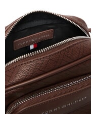 TOMMY HILFIGER TH FLAG MONOGRAM Shoulder bag coffee beans - Over-the-shoulder Bags for Men - 4