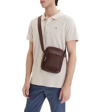 TOMMY HILFIGER TH FLAG MONOGRAM Shoulder bag coffee beans - Over-the-shoulder Bags for Men - 5