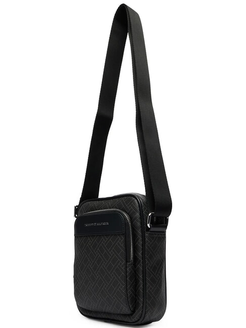 TH FLAG MONOGRAM Shoulder bag black - Over-the-shoulder Bags for Men