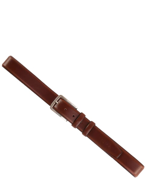 BRIDGE Leather belt Tobacco - Belts
