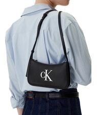 CALVIN KLEIN BOLD MONOGRAM Mini shoulder bag black/white - Women&rsquo;s Bags - 5