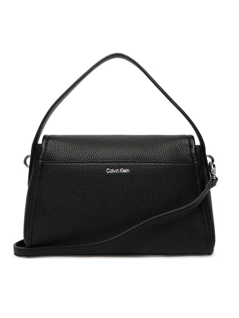 HARDWARE EMBLEM PEBB Handbag, with shoulder strap on black - Women&rsquo;s Bags