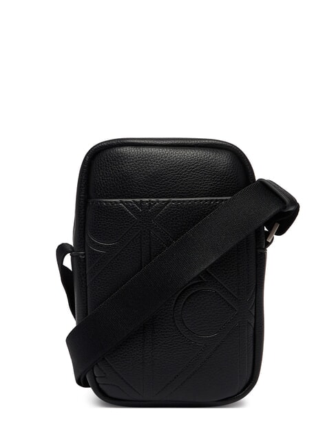 BOLD LOGO NYLON Slim Bag on black - Over-the-shoulder Bags for Men