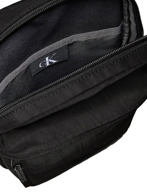 BOLD LOGO NYLON Slim Bag on black - Over-the-shoulder Bags for Men