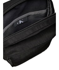 CALVIN KLEIN BOLD LOGO NYLON Slim Bag on black - Over-the-shoulder Bags for Men - 3