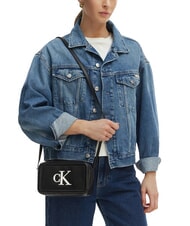 CALVIN KLEIN BOLD MONOGRAM Mini shoulder bag black/white - Women&rsquo;s Bags - 2