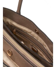 GUESS ANISE Shoulder bag dark taupe logo - Women&rsquo;s Bags - 3