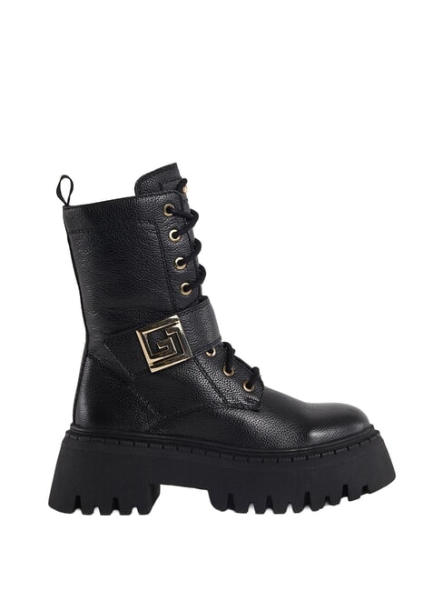 CORINNE MILLED Leather amphibians BLACK - Women&rsquo;s shoes