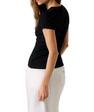 GUESS JEANS EMBRO Cotton T-Shirt jetbla - T-shirt - 2