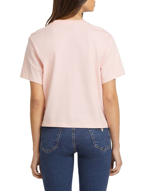 BOXY MINI TRIANGLE Cotton T-Shirt blush cotton - T-shirt