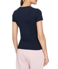 GUESS JEANS SLIM LOGO Slim-fit stretch t-shirt daring ocean - T-shirt - 2