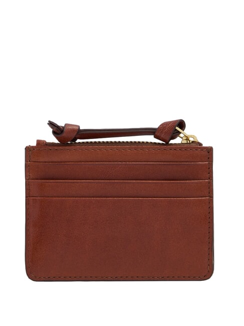 STORY Leather coin purse BROWN - Women&rsquo;s Wallets