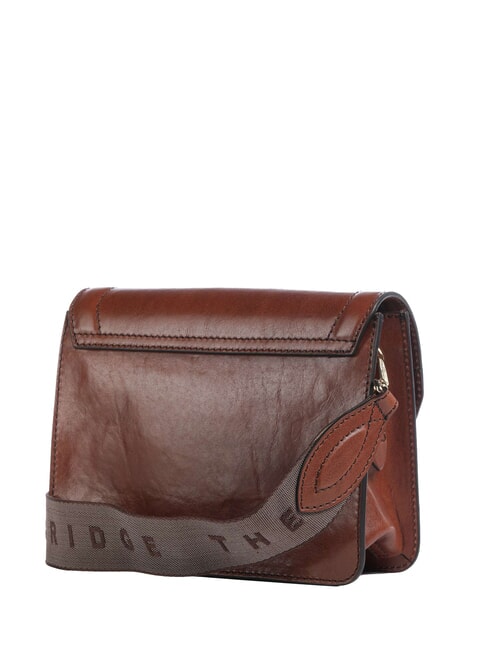 ELBA Shoulder bag, in leather BROWN - Women&rsquo;s Bags
