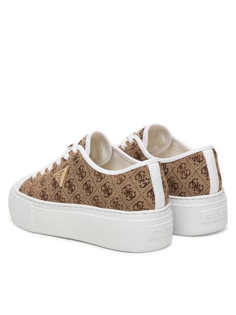 JOEZI4 Sneakers Beige / Brown - Women&rsquo;s shoes