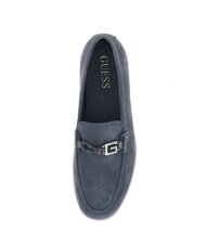 GUESS HEAWS Leather moccasins blue - Women&rsquo;s shoes - 4
