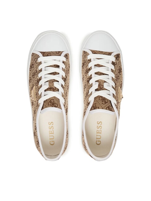 JOEZI4 Sneakers Beige / Brown - Women&rsquo;s shoes