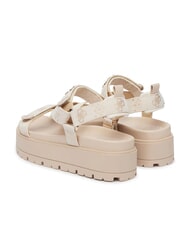 GUESS FETTA Wedge sandals CREAM - Women&rsquo;s shoes - 3