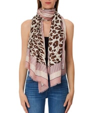 LIUJO ANIMALIER Scarf soft peony - Scarves - 2
