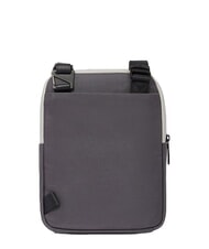 PIQUADRO BRIEF 2 ipad bag in recycled fabric Grey - Over-the-shoulder Bags for Men - 3