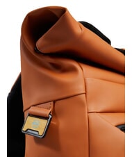 PIQUADRO CORNER SPECIALE GOMMATO Roll-top backpack for 15.6" laptop LEATHER - Laptop backpacks - 6