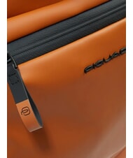 PIQUADRO CORNER SPECIALE GOMMATO Roll-top backpack for 15.6" laptop LEATHER - Laptop backpacks - 7