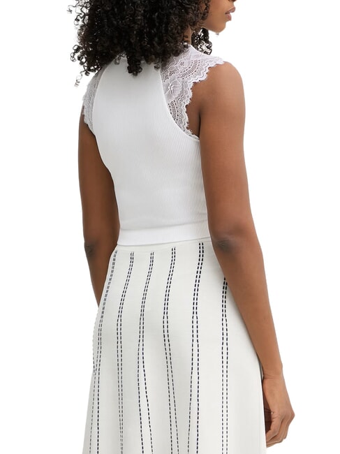 MILLIE Top purwhite - T-shirt