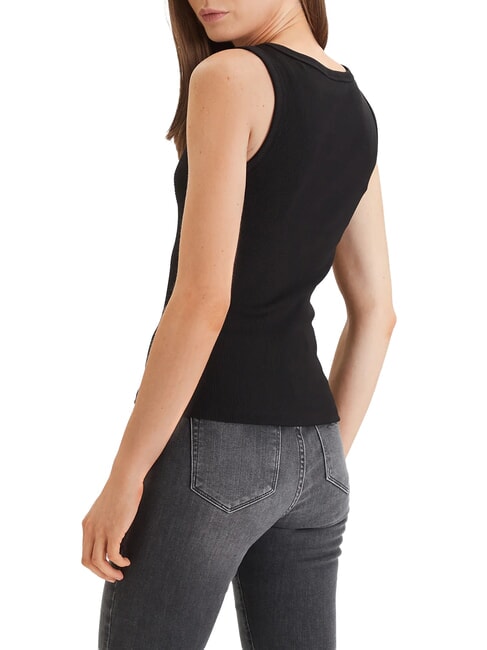 LOGO SCRIPT Top jetbla - T-shirt